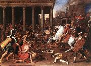 POUSSIN, Nicolas, The Destruction of the Temple at Jerusalem afg